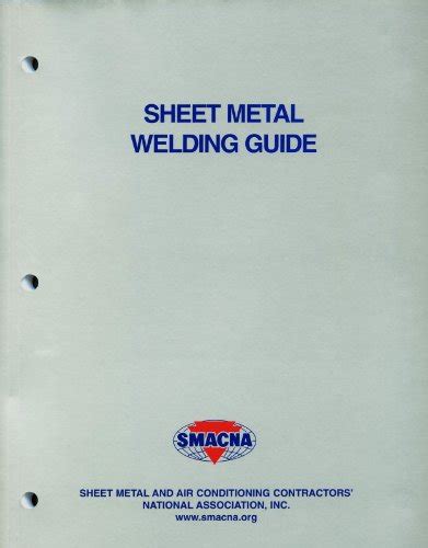 smacna sheet metal welding guide|welding sheet metal.